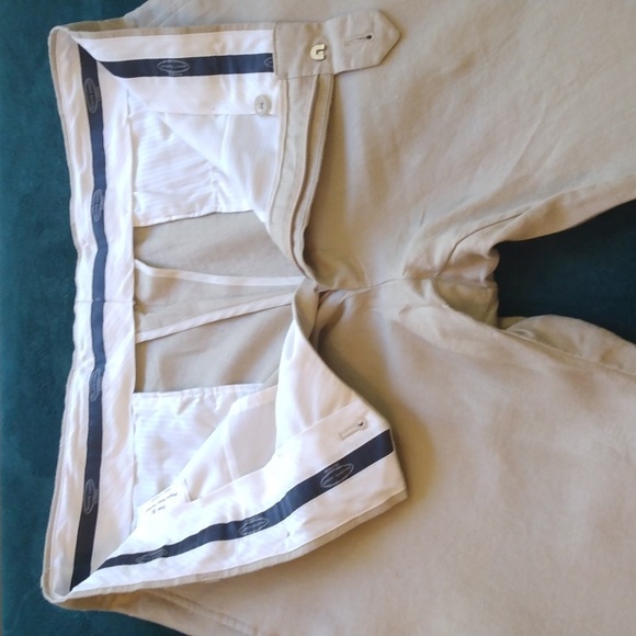 Pronto Uomo Platinum Tan Linen Summer/Beach Pants  36 - 30 - Picture 8 of 13